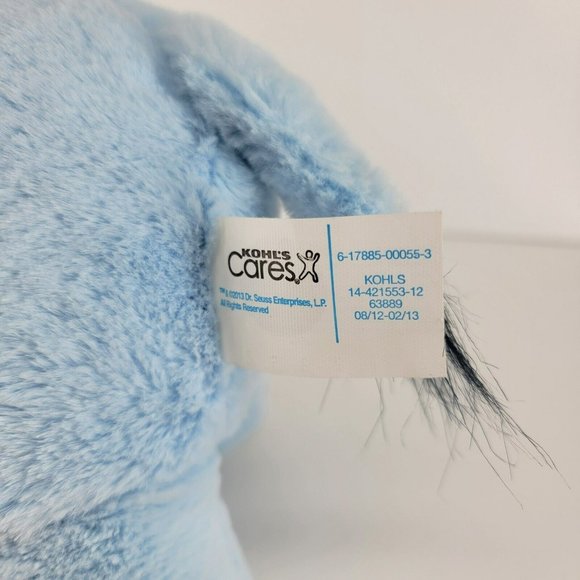 Dr Seuss Horton Hears A Who Plush Elephant Stuffed Animal Soft Toy Kohls Cares - Picture 9 of 9